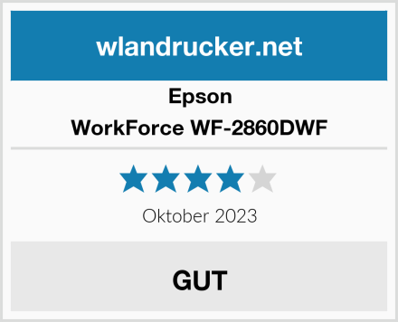 Epson WorkForce WF-2860DWF Test