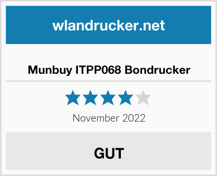No Name Munbuy ITPP068 Bondrucker Test