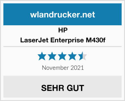 HP LaserJet Enterprise M430f Test
