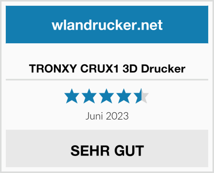  TRONXY CRUX1 3D Drucker Test