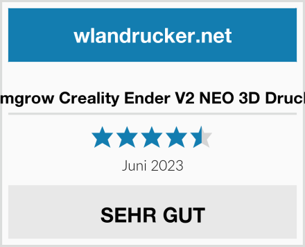  Comgrow Creality Ender V2 NEO 3D Drucker Test