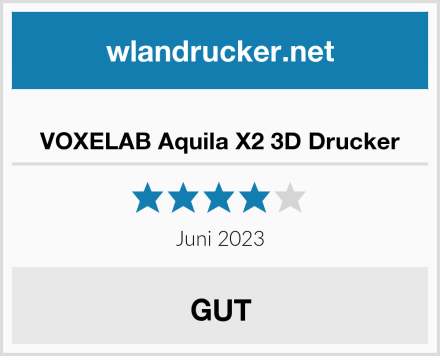  VOXELAB Aquila X2 3D Drucker Test