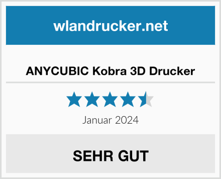  ANYCUBIC Kobra 3D Drucker Test