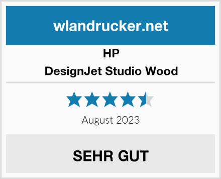 HP DesignJet Studio Wood Test