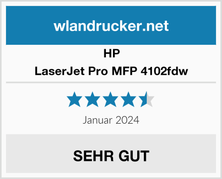 HP LaserJet Pro MFP 4102fdw Test