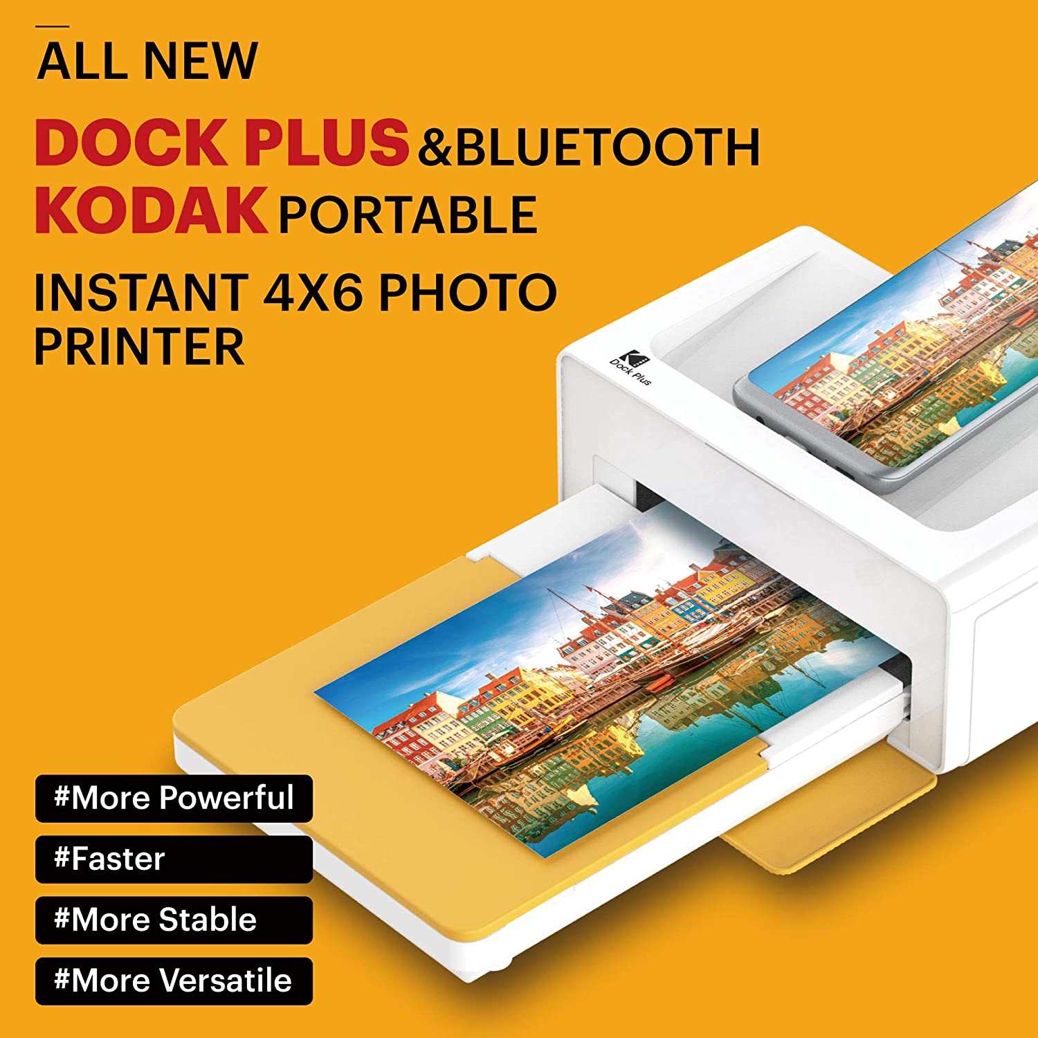 KODAK Dock Plus Sofortbilddrucker | WLAN Drucker Test 2021