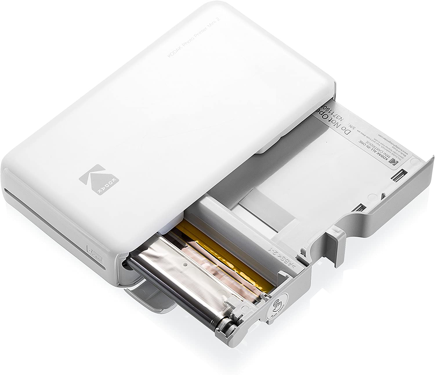 Lila Echte Tinte in Einem Instant - Kompatibel mit iOS & Android Geräte Kodak Mini 2 HD Wireless Mobile Instant Fotodrucker w / 4 Pass patentierte Drucktechnologie 